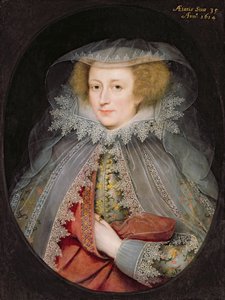 Catherine Killigrew, Lady Jermyn, 1614 door Marcus Gheeraerts